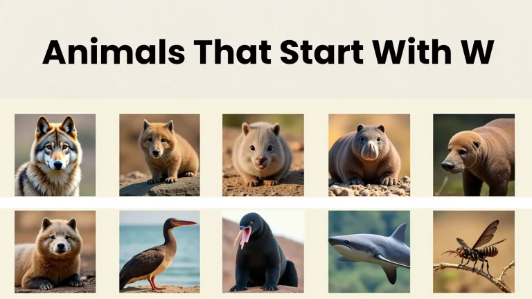 31 Animals That Start With W (With Pictures & Fun Facts)